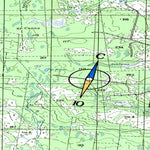 Soviet Genshtab map - p37-103/104 - Russia
