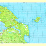 Soviet Genshtab map - p36-109/110 - Russia