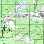 Soviet Genshtab map - p37-101/102 - Russia