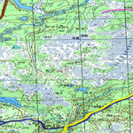 Soviet Genshtab map - p37-015/016 - Russia