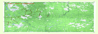 Soviet Genshtab map - p38-001/002 - Russia