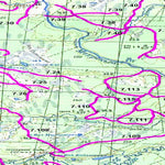 Soviet Genshtab map - p37-035/036 - Russia
