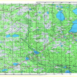 Soviet Genshtab map - p37-041/042 - Russia