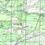 Soviet Genshtab map - p38-115/116 - Russia