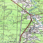 Soviet Genshtab map - p38-129/130--(1984) - Russia