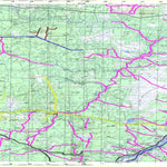 Soviet Genshtab map - p37-055/056 - Russia