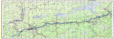 Soviet Genshtab map - p38-125/126--(1983) - Russia