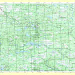 Soviet Genshtab map - p37-087/088 - Russia
