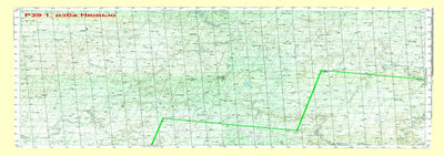Soviet Genshtab map - p39-037/038 - Russia