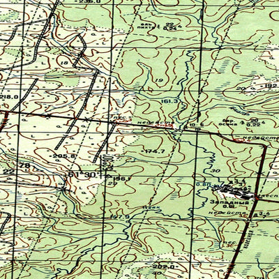 Soviet Genshtab map - p39-093/094--(1989) - Russia