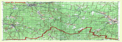 Soviet Genshtab map - p37-117/118 - Russia