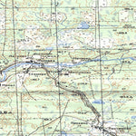 Soviet Genshtab map - p37-123/124 - Russia