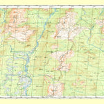Soviet Genshtab map - p40-011/012 - Russia