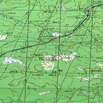 Soviet Genshtab map - p39-117/118 - Russia