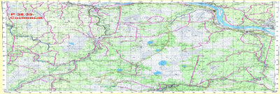 Soviet Genshtab map - p38-065/066 - Russia