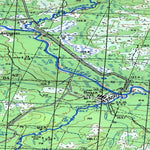 Soviet Genshtab map - p39-131/132 - Russia