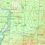 Soviet Genshtab map - p40-105/106 - Russia