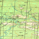 Soviet Genshtab map - p40-107/108 - Russia