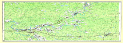 Soviet Genshtab map - p38-099/100 - Russia