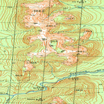 Soviet Genshtab map - p40-119/120 - Russia