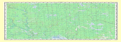 Soviet Genshtab map - p41-013/014 - Russia