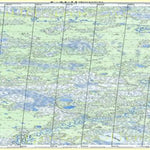 Soviet Genshtab map - p41-017/018 - Russia