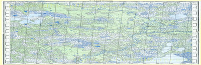 Soviet Genshtab map - p41-017/018 - Russia