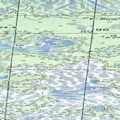 Soviet Genshtab map - p41-017/018 - Russia