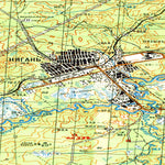 Soviet Genshtab map - p41-071/072 - Russia