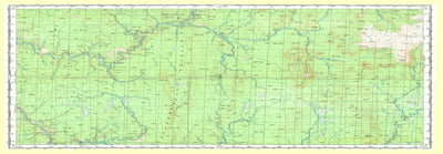 Soviet Genshtab map - p40-093/094 - Russia