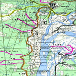 Soviet Genshtab map - p39-073/074 - Russia