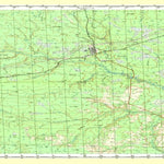 Soviet Genshtab map - p41-111/112 - Russia
