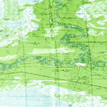 Soviet Genshtab map - p40-123/124 - Russia