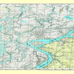 Soviet Genshtab map - p41-023/024--(1951) - Russia