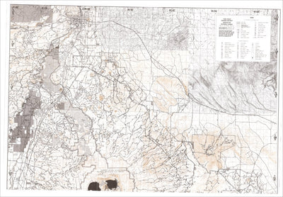 Fort Rock Ranger District Map North