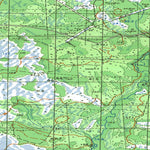 Soviet Genshtab map - p41-115/116 - Russia