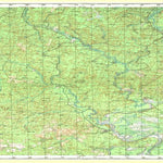 Soviet Genshtab map - p40-113/114 - Russia