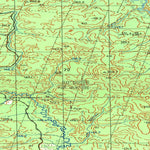 Soviet Genshtab map - p40-113/114 - Russia