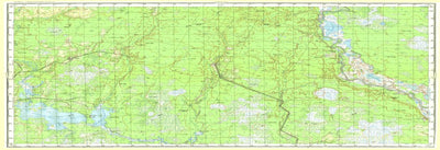 Soviet Genshtab map - p41-137/138 - Russia
