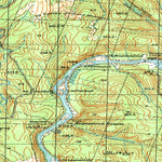 Soviet Genshtab map - p40-127/128 - Russia