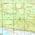 Soviet Genshtab map - p42-101/102 - Russia