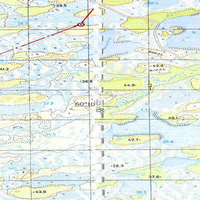 Soviet Genshtab map - p42-137/138 - Russia
