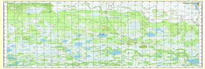 Soviet Genshtab map - p42-113/114 - Russia
