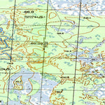 Soviet Genshtab map - p42-119/120 - Russia