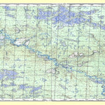 Soviet Genshtab map - p41-081/082--(1950) - Russia
