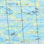 Soviet Genshtab map - p43-049/050 - Russia