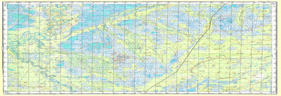 Soviet Genshtab map - p43-019/020 - Russia
