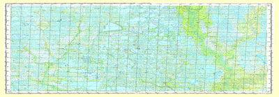 Soviet Genshtab map - p43-069/070 - Russia