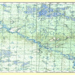 Soviet Genshtab map - p41-081/082 - Russia