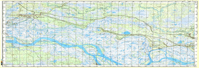 Soviet Genshtab map - p43-103/104 - Russia